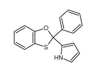 2-[2-(2-Phenyl-1,3-benzoxathiolyl)]pyrrole Structure