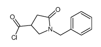 1-benzyl-5-oxopyrrolidine-3-carbonyl chloride Structure