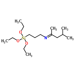 3-(1,3-二甲基丁烯)氨丙基三乙氧基硅烷结构式