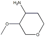 3-methoxytetrahydropyran-4-amine Structure