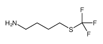 4-[(Trifluoromethyl)sulfanyl]-1-butanamine结构式