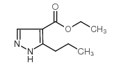 ethyl 5-propyl-1h-pyrazole-4-carboxylate structure