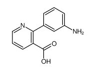 2-(3-aminophenyl)pyridine-3-carboxylic acid Structure