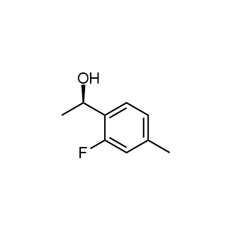 (R)-1-(2-Fluoro-4-methylphenyl)ethan-1-ol picture