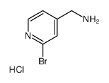 (2-bromopyridin-4-yl)methanamine,hydrochloride structure