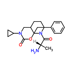 Benzyl [(1-alanyl-3-piperidinyl)methyl]cyclopropylcarbamate结构式