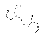 N-[2-(2-oxoimidazolidin-1-yl)ethyl]crotonamide Structure