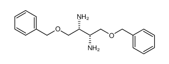 (2R,3R)-2,3-BIS(BUTYLAMINO)BUTANE-1,4-DIOL Structure