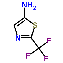 2-(三氟甲基)噻唑-5-胺结构式