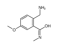 2-(aminomethyl)-5-methoxy-N-methylbenzamide Structure