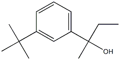 2-(3-tert-butylphenyl)butan-2-ol structure