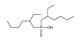 bis(2-ethylhexyl)-hydroxy-sulfanylidene-λ5-phosphane结构式