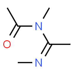 Acetamide, N-methyl-N-[1-(methylimino)ethyl]-, (Z)- (9CI) Structure