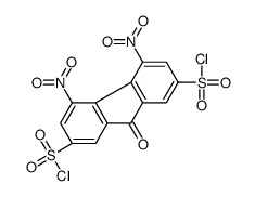 4,5-DINITRO-9-OXO-9H-FLUORENE-2,7-DISULFONYL DICHLORIDE,97 picture