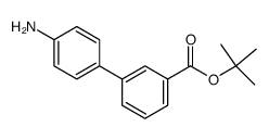 tert-butyl 4'-amino-[1,1'-biphenyl]-3-carboxylate结构式