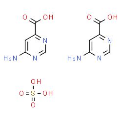 6-Aminopyrimidine-4-carboxylic acid compound with sulfuric acid (2:1) picture