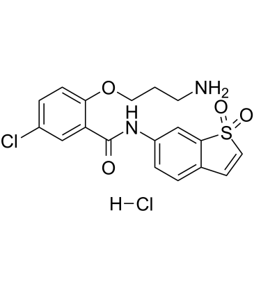 HJC0416 hydrochloride Structure