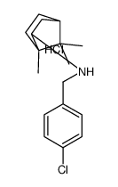 (4-chlorophenyl)methyl-(4,7,7-trimethyl-3-bicyclo[2.2.1]heptanyl)azanium,chloride结构式