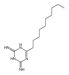 6-decyl-1,3,5-triazine-2,4-diamine structure