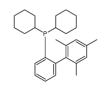 dicyclohexyl-[2-(2,4,6-trimethylphenyl)phenyl]phosphane Structure