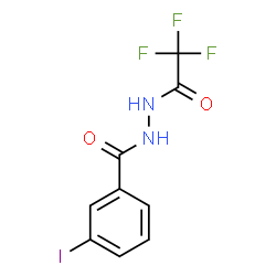 3-Iodo-N'-(trifluoroacetyl)benzohydrazide Structure