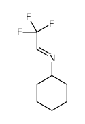 N-(2,2,2-Trifluoroethylidene)cyclohexanamine Structure