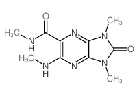 N,7,9-trimethyl-3-methylamino-8-oxo-2,5,7,9-tetrazabicyclo[4.3.0]nona-1,3,5-triene-4-carboxamide picture