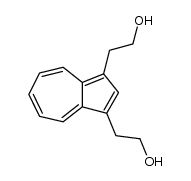 1,3-Bis(2-hydroxyethyl)azulen Structure