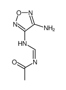 Acetamide, N-[(4-amino-1,2,5-oxadiazol-3-yl)iminomethyl]- (9CI) picture