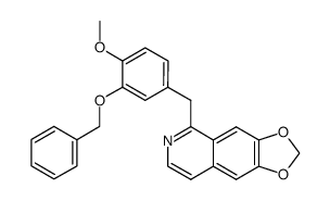 O-benzylisosevanine结构式