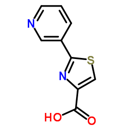 2-(3-PYRIDYL)-1,3-THIAZOLE-4-CARBOXYLIC ACID Structure