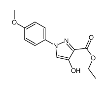 ETHYL 4-HYDROXY-1-(4-METHOXYPHENYL)-1H-PYRAZOLE-3-CARBOXYLATE图片