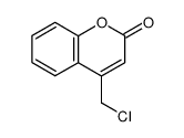 4-(chloromethyl)-2H-chromen-2-one结构式