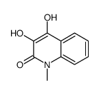 3,4-dihydroxy-1-methylquinolin-2-one结构式