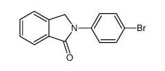 2-(4-bromophenyl)isoindolin-1-one结构式