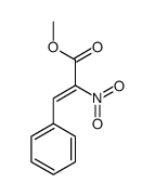 methyl 2-nitro-3-phenylprop-2-enoate Structure