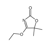 4-ethoxy-5,5-dimethyloxazol-2(5H)-one结构式