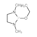 1,3,2-Diazaphospholidine, 1,3-dimethyl-2-ethoxy- Structure