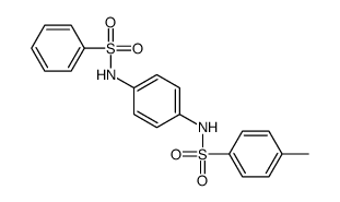 N-[4-(benzenesulfonamido)phenyl]-4-methylbenzenesulfonamide结构式