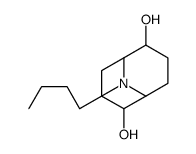 9-butyl-9-azabicyclo[3.3.1]nonane-2,6-diol Structure