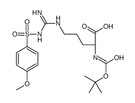 BOC-ARG(MBS)-OH structure