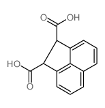 1,2-dihydroacenaphthylene-1,2-dicarboxylic acid Structure