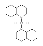 3,4,4a,5,6,7,8,8a-octahydro-2H-quinoline; dichloroplatinum; 5H-quinoline结构式