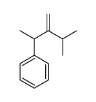 (4-methyl-3-methylidenepentan-2-yl)benzene Structure