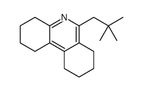 6-(2,2-dimethylpropyl)-1,2,3,4,7,8,9,10-octahydrophenanthridine结构式