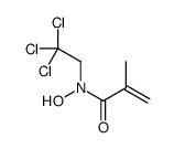 N-hydroxy-2-methyl-N-(2,2,2-trichloroethyl)prop-2-enamide结构式