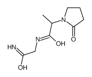 N-(2-amino-2-oxoethyl)-2-(2-oxopyrrolidin-1-yl)propanamide结构式