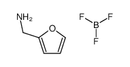 difluoro(furfurylamine-Nα,O1)boron(1+) fluoride Structure