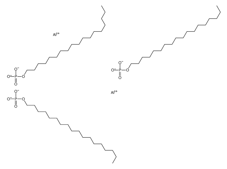 Stearyl phosphate aluminum salt Structure