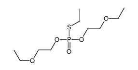 1-ethoxy-2-[2-ethoxyethoxy(ethylsulfanyl)phosphoryl]oxyethane结构式